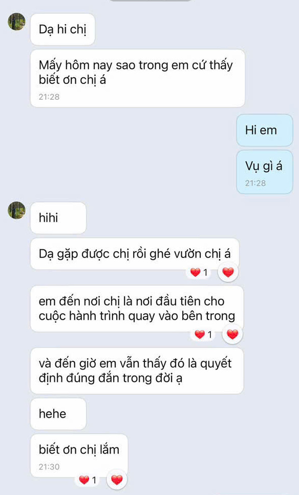 Tin nhắn học viên